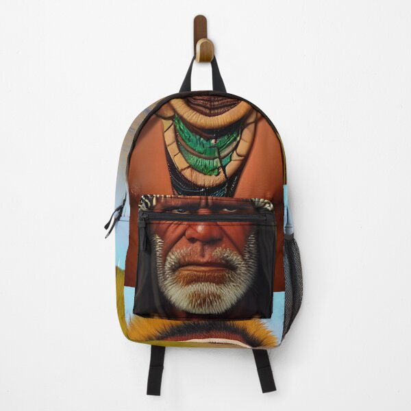Item preview, Portrait of Australian Aborigine shaman designed and sold by Colin Bentham.