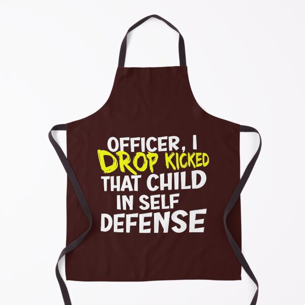 Item preview, Officer I Drop Kicked That Child In Self Defense designed and sold by Alacenakartd.