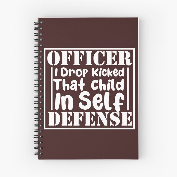 Item preview, Officer I Drop Kicked That Child In Self Defense designed and sold by Alacenakartd.