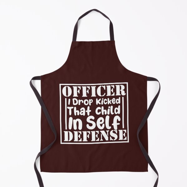 Item preview, Officer I Drop Kicked That Child In Self Defense designed and sold by Alacenakartd.