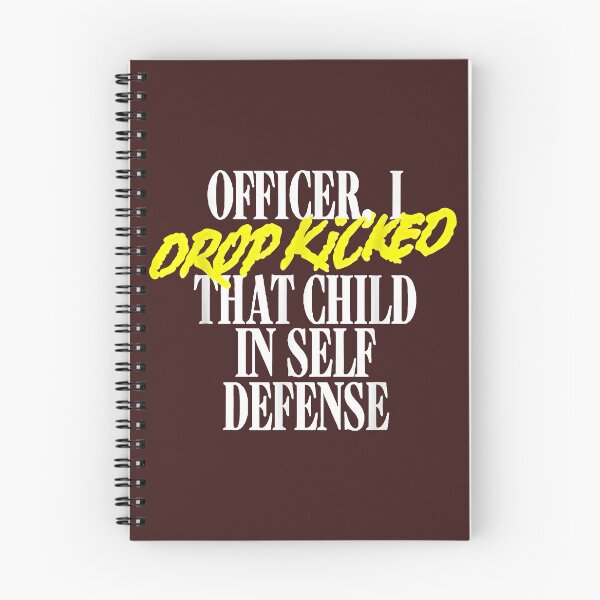 Item preview, Officer I Drop Kicked That Child In Self Defense designed and sold by Alacenakartd.