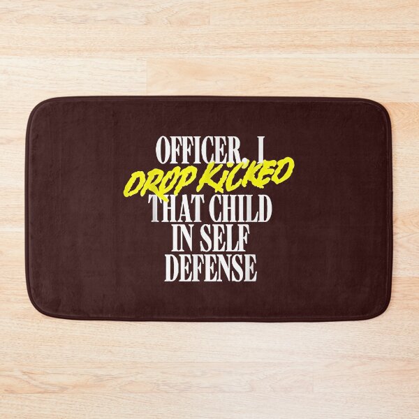 Item preview, Officer I Drop Kicked That Child In Self Defense designed and sold by Alacenakartd.