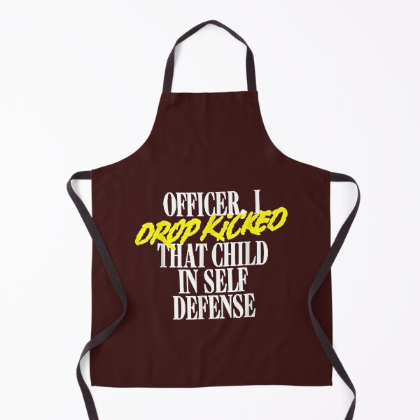 Item preview, Officer I Drop Kicked That Child In Self Defense designed and sold by Alacenakartd.