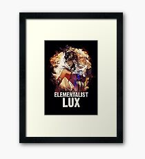 League of Legends ELEMENTALIST LUX Framed Print