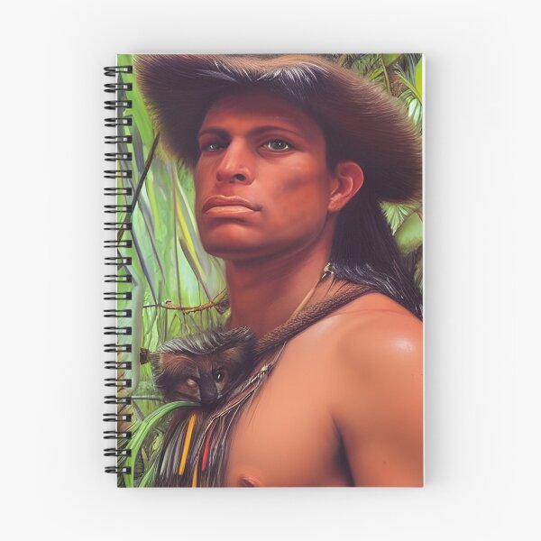 Item preview, Portrait of an Amazonian hunter designed and sold by Colin Bentham.