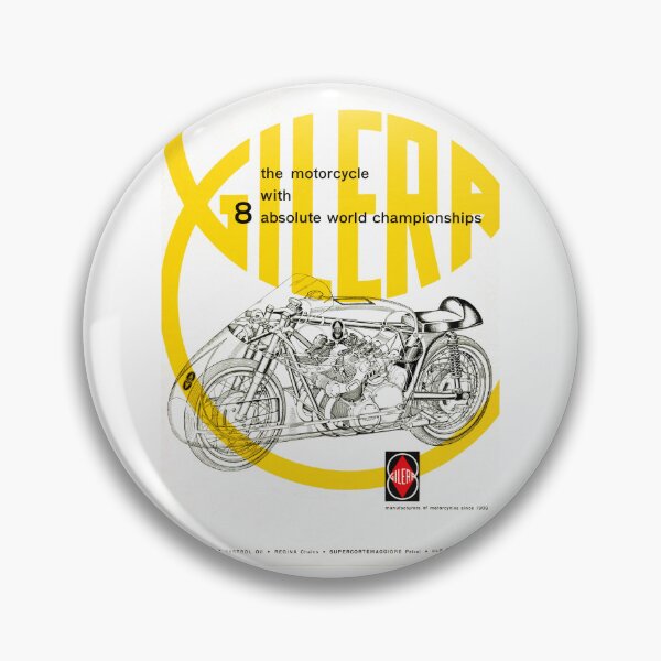 Item preview, Gilera - The Motorcycle with 8 Absolute World Championships Vintage Poster designed and sold by settebello.