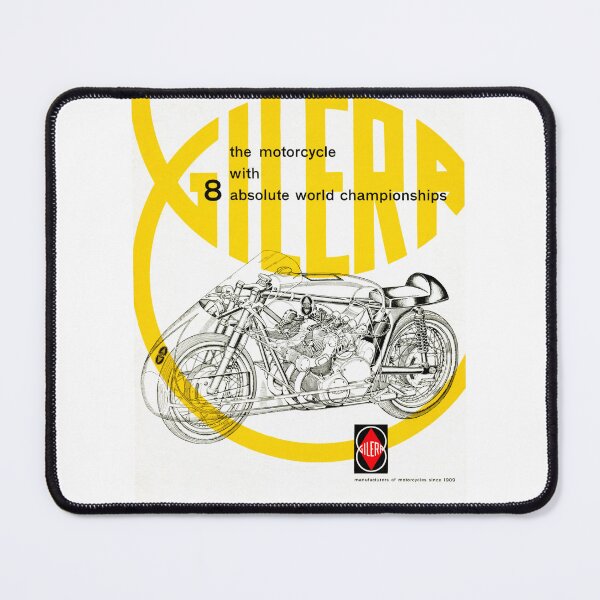 Item preview, Gilera - The Motorcycle with 8 Absolute World Championships Vintage Poster designed and sold by settebello.
