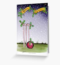 Cricket Merry Christmas Greeting Card