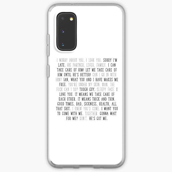 mickey milkovich quotes Samsung Galaxy Soft Case