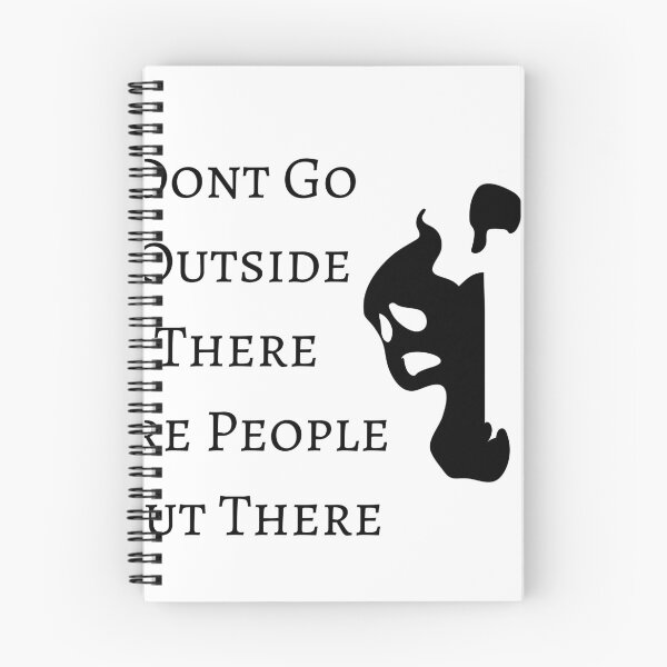 Item preview,  Dont Go Outside There Are People Out There designed and sold by RachodShop.