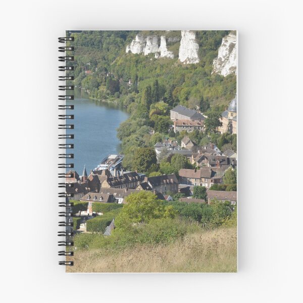 Item preview, looking down from Chateau Gaillard, France designed and sold by Margaret Shark.
