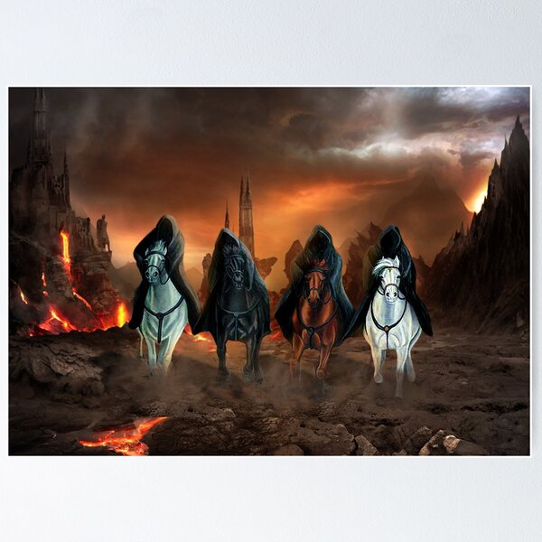 Item preview, Four Horsemen Of The Apocalypse designed and sold by Rott515.