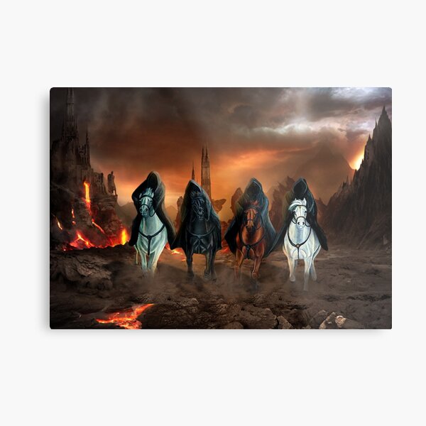Four Horsemen Of The Apocalypse Metal Print