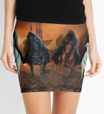 Four Horsemen Of The Apocalypse Mini Skirt