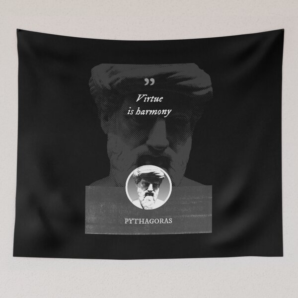 Item preview, Pythagoras - Virtue is harmony designed and sold by Syahrasi.