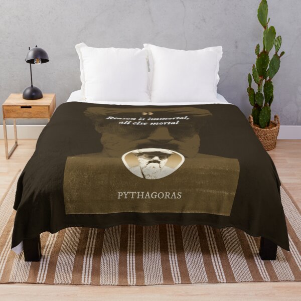 Item preview, Pythagoras - Reason is immortal, all else mortal designed and sold by Syahrasi.