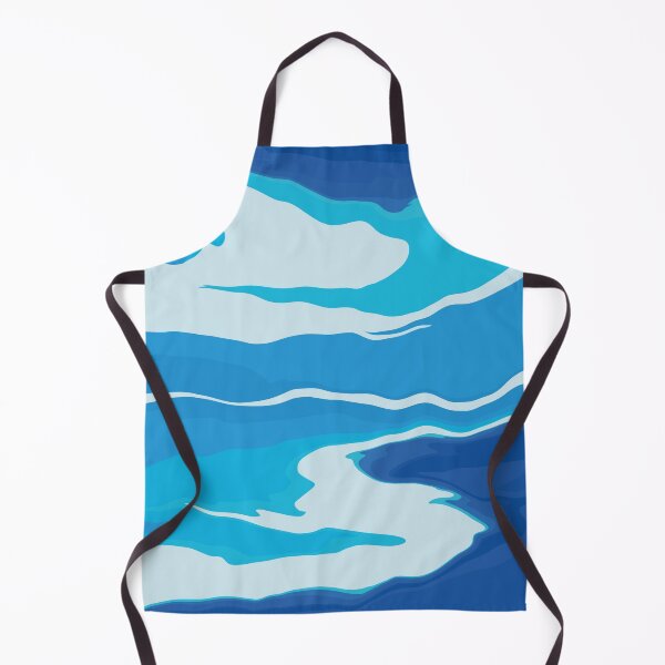 Artikelvorschau, Abstract Caribbean Rough Sea, Wavy Sea, Foam, Minimalist Ocean, Foamy entworfen und verkauft von GikaDesigns.
