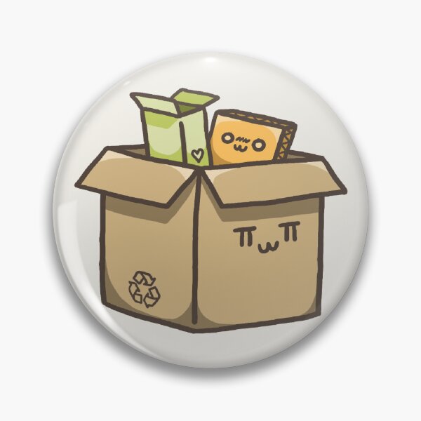 Item preview, Cardboard Recycling Icon designed and sold by cophinerd.