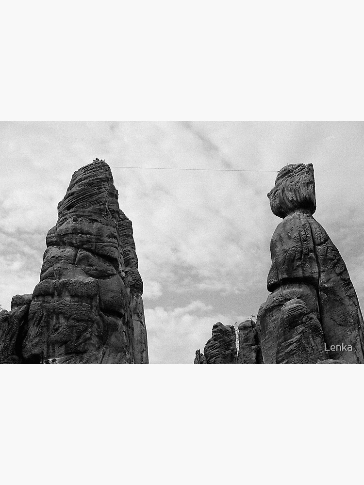Climbing the rocks by Lenka