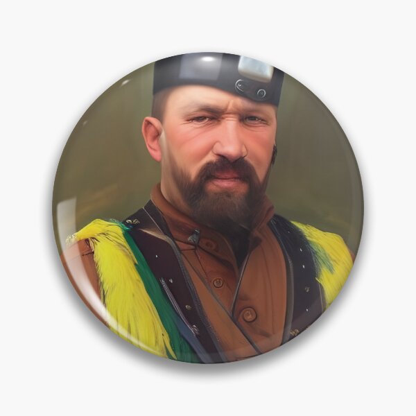Item preview, Portrait of Ukrainian Cossack designed and sold by Colin Bentham.