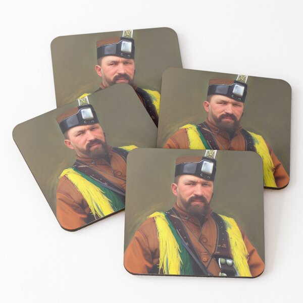 Item preview, Portrait of Ukrainian Cossack designed and sold by Colin Bentham.