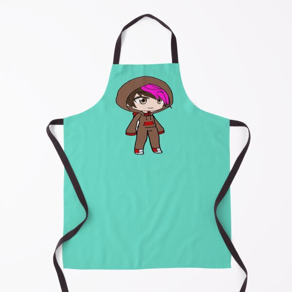 Item preview, Gacha club girl. Ponytail style girl with pink lock. Gacha girl in sweatshirt. designed and sold by gachanime.