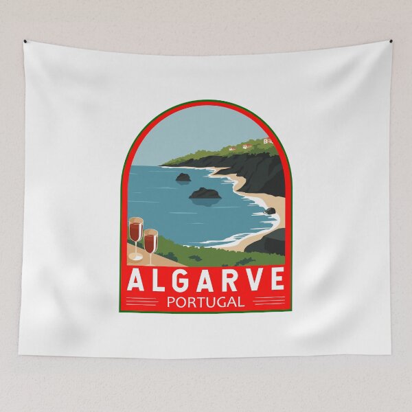 Item preview, Algarve Portugal Retro Emblem designed and sold by KrisSidDesigns.