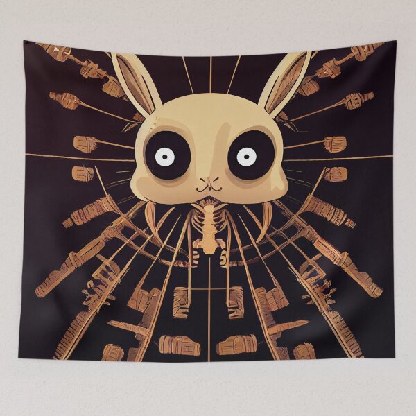 Item preview, Rabbit from the Other side designed and sold by wonderlandshops.