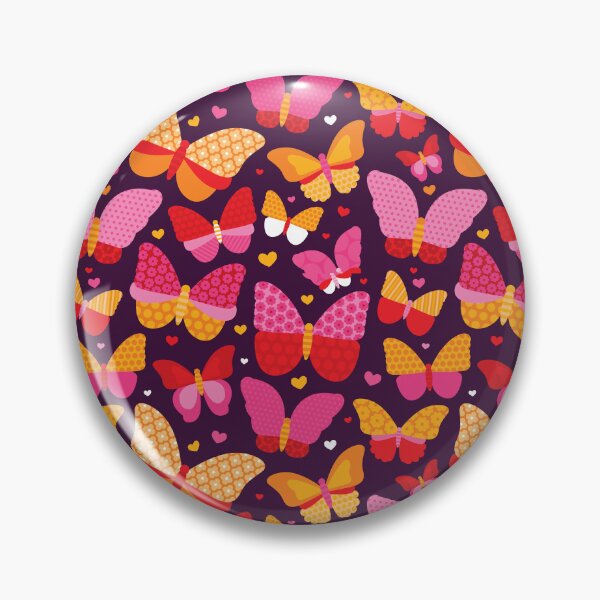Item preview, Hot Pink Butterflies designed and sold by Rainbows Galore.