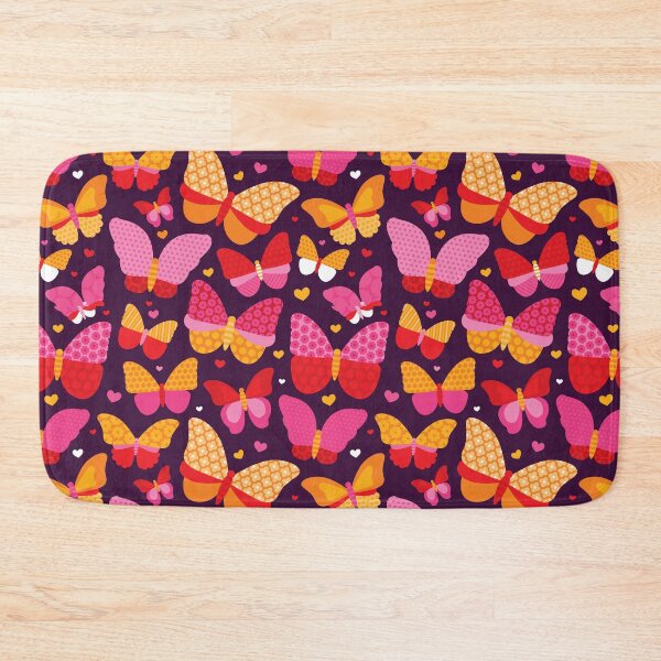 Item preview, Hot Pink Butterflies designed and sold by Rainbows Galore.