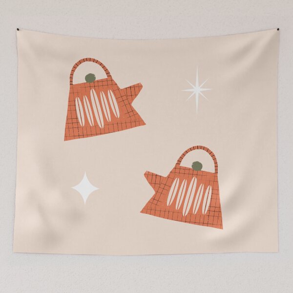 Item preview, Retro Tea Pot Pearl designed and sold by susycosta.
