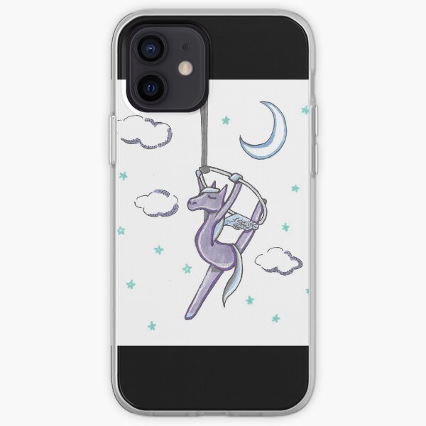 Lavender Lyra Pony Starry Sky Print iPhone Soft Case