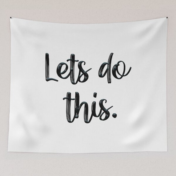 Item preview, Let's do this designed and sold by lunacarter.