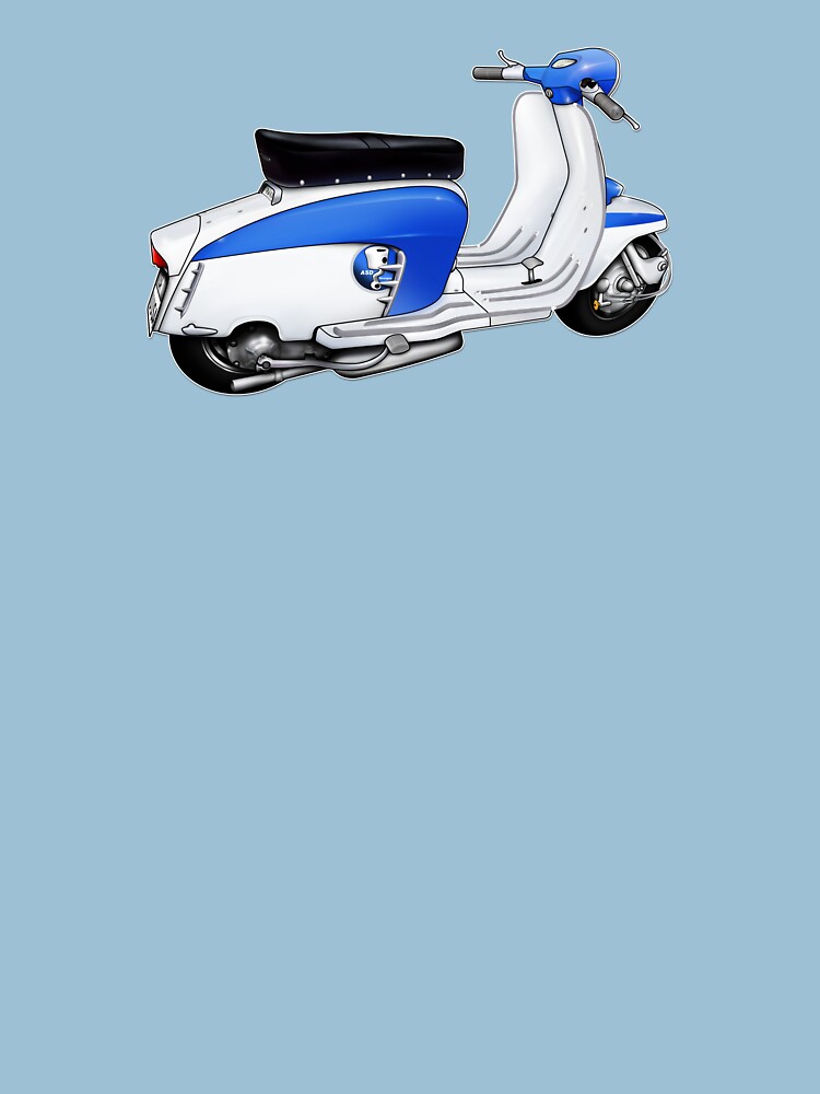 Scooter T-shirts Art: TV 175 Lambretta illustration by yj8dsk57