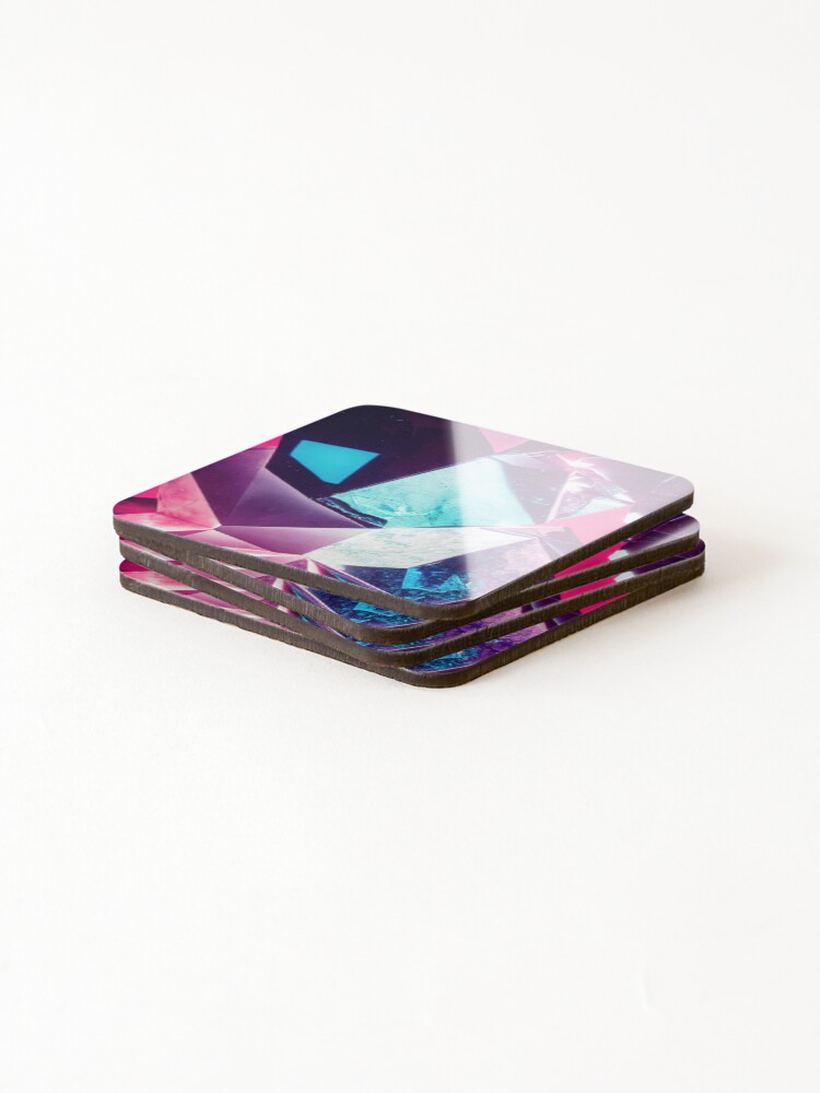Thumbnail 4 of 5, Coasters (Set of 4), Ruby on Rails designed and sold by Rezzmoji.