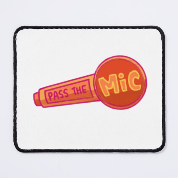 Item preview, Pass the Mic Microphone Logo designed and sold by starl03t25.