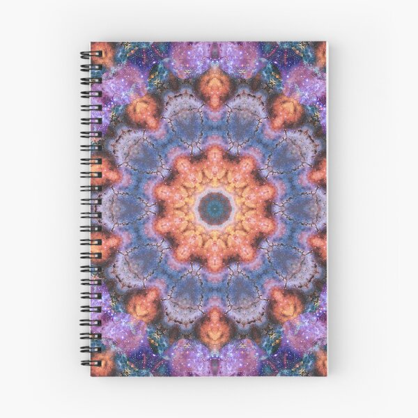 Item preview, Peach Star Mandala designed and sold by sourcecreation.