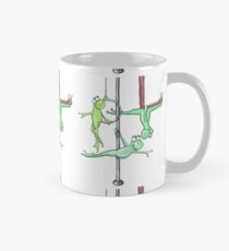 Circus Frogs Aerialist Amphibians Print Mug