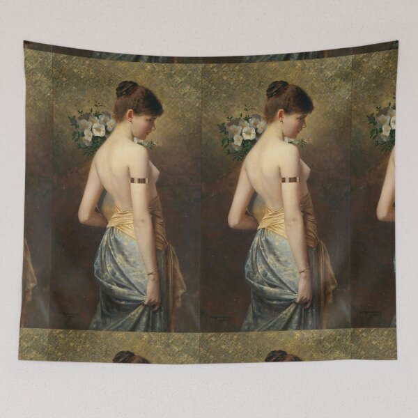 Item preview, Flora  Max Nonnenbruch  - Goddess beautiful  Woman designed and sold by TeeARTHY.