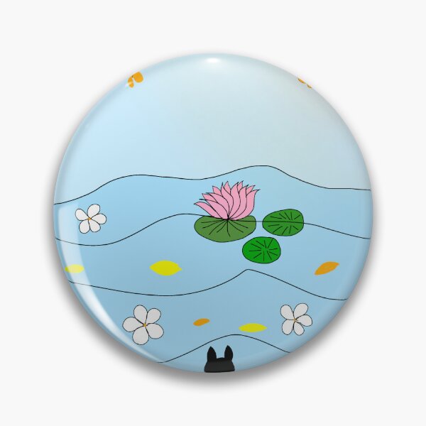Item preview,  Cat watching sunset at a beautiful riverside. designed and sold by Darkies-store.