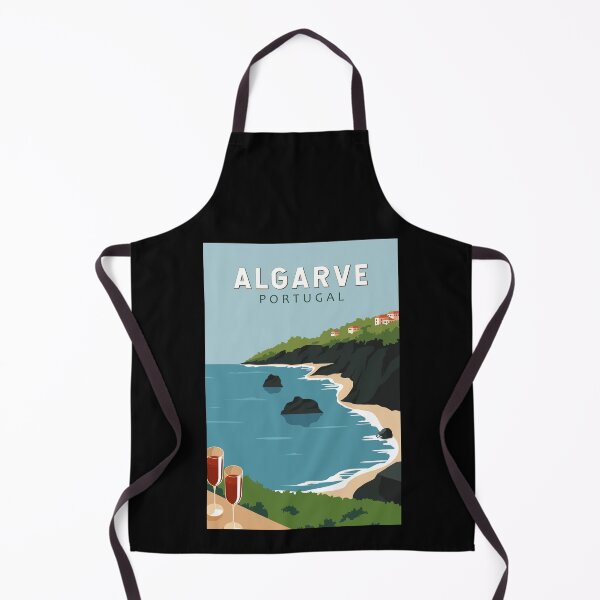 Item preview, Algarve Portugal Retro Travel Art Vintage designed and sold by KrisSidDesigns.