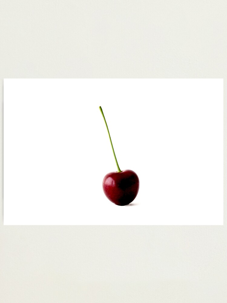 Alternate view of One Sweet Cherry Photographic Print