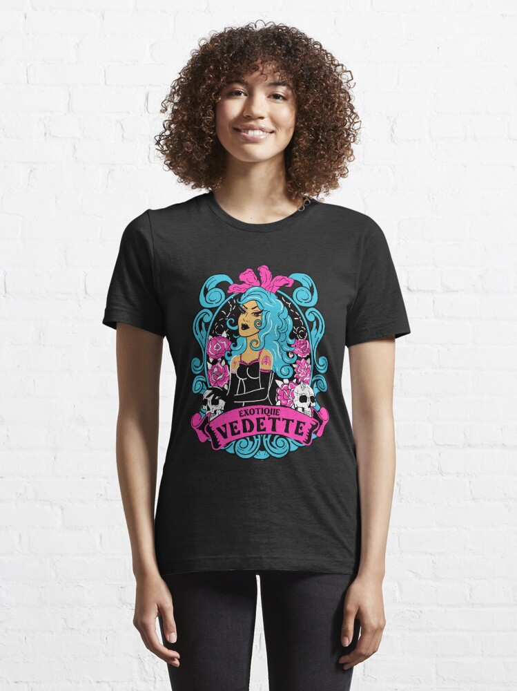 Vedette Burlesque Dancer Essential T Shirt for Sale by lunaelizabeth Redbubble