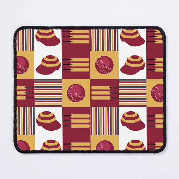 Item preview, Cricket Player Cricketer Bats and Balls Pattern designed and sold by CreativeTwins.