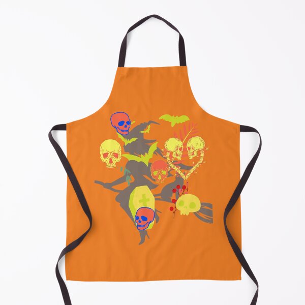 Item preview, HALLOWEEN SKULLS AND A WITCH designed and sold by marie1919.