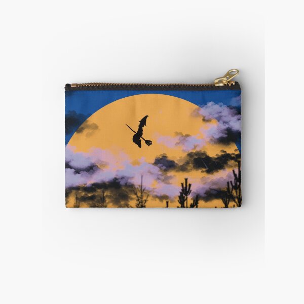 Item preview, Flying Witch Over a Big Moon designed and sold by designs-by-ann.