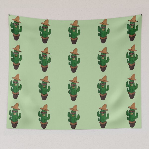 Item preview, Cowboy cactus with glasses designed and sold by babysnaily.