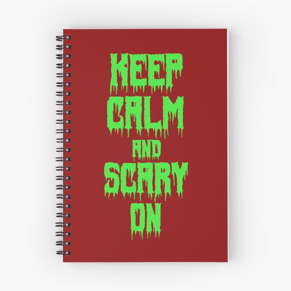 Item preview, Keep Calm And Scary On. Halloween Quote, Halloween Theme, Spooky Vibes designed and sold by DesignHouse07.
