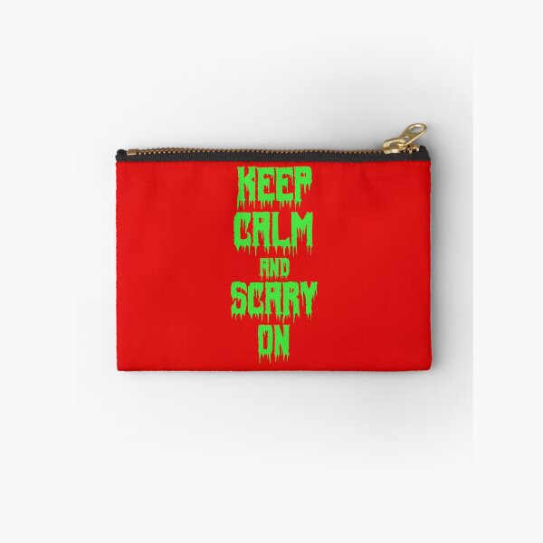 Item preview, Keep Calm And Scary On. Halloween Quote, Halloween Theme, Spooky Vibes designed and sold by DesignHouse07.