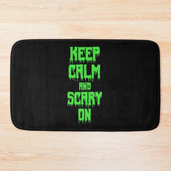 Item preview, Keep Calm And Scary On. Halloween Quote, Halloween Theme, Spooky Vibes designed and sold by DesignHouse07.